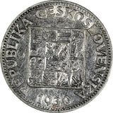 Czechoslovakia Silver 1930 10 Korun 30 mm KM# 15 (19 690)