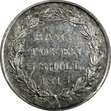 Great Britain George III Silver 1815 3 Shilling Bank of England Token KM# Tn5(6)