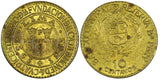 Peru Brass 1965 10 Centavos 400th Anniversary of Lima Mint KM# 237 (21 586)