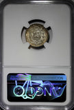 Peru Silver 1916 FG 1 Dinero NGC MS63 Small Date Light Toning  KM# 204.2 (101)