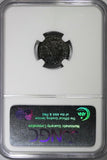 Roman Empire Constans 337-350 A.D. AE Nummus / Two soldiers NGC AU (050)