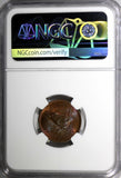 Great Britain George VI Bronze 1943 Farthing NGC MS63 RB KM# 843