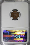 Japan Mutsuhito  Copper Year 15 1882 1 Rin NGC MS63 BN Y# 15 (018)