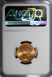 Greece Copper 1990 2 Drachmes NGC MS66 RD 1 GRADED HIGHEST BY NGC KM# 151 (46)