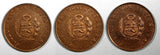 PERU 1935 20 Centavos Token Oro Monument to Admiral Grau UNC RANDOM PICK (1 C.)