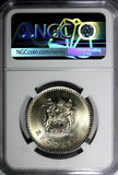 RHODESIA ((Zimbabwe) 1975 25 Cents NGC MS65 GEM BU 32.2 mm KM# 16
