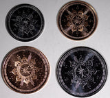 Oman 5, 10, 25, 50  Baisa SET OF 4 COINS 2015, BU Condition 45th National Day