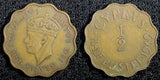 Cyprus BRITISH COLONY 1949 1/2 Piastre 1 YEAR TYPE High Grade KM# 29 (23 476)