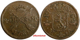 SWEDEN Adolf Frederick (1751-1771) 1760 S.M. 2 Ore Mintage-558,000 KM#461 15230