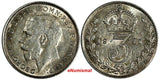 GREAT BRITAIN George V Silver 1917 3 Pence MAUNDY  KM# 813