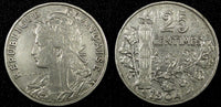 FRANCE Nickel 1904 25 Centimes KM# 856 (24 995)