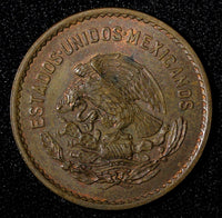 Mexico Bronze 1945 5 Centavos Josefa Ortiz de Domínguez KM# 424 (27 427)