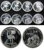 Eritrea 1997 10 Cents Ostrich GEM BU KM# 45 RANDOM PICK (1 Coin) (84)