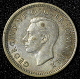 Great Britain George VI Silver 1942 3 Pence KM# 848  (28 199)