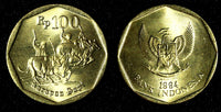 INDONESIA 1994,1998  100 Rupiah Buffalo Racing  BU KM# 53 RANDOM PICK (1 Coin)
