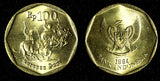 INDONESIA 1994,1998  100 Rupiah Buffalo Racing  BU KM# 53 RANDOM PICK (1 Coin)