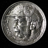 Brazil Silver 1935 2000 Reis Duke of Caxias 1 YEAR TYPE KM# 535 (25 199)