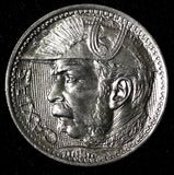 Brazil Silver 1935 2000 Reis Duke of Caxias 1 YEAR TYPE KM# 535 (25 199)