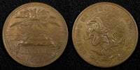 MEXICO  Bronze 1957 Mo 20 Centavos High Grade KM# 440 (26 832)