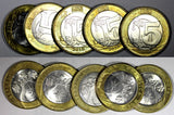MOLDOVA 2018 5 Lei 24.4 mm Bimetallic KM# 155 GEM UNC/BU RANDOM PICK (1 Coin)