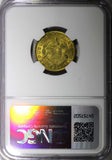 GUATEMALA Brass 1964 1 Centavo Last Year Type NGC MS65 KM# 260 (041)