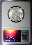 Mexico ESTADOS UNIDOS Silver 1944 M 50 Centavos NGC MS66 GEM BU KM# 447 (048)