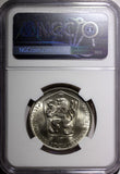 Czechoslovakia Silver 1964 10 Korun Slovak Uprising NGC MS64+ PLUS KM# 56 (008)