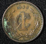 Mexico ESTADOS UNIDOS MEXICANOS Bronze 1933 1 Centavo KM# 415 (27 431)