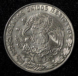 Mexico Copper-Nickel 1976 Mo  20 Centavos  KM# 442 (27 851)