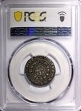 BELGIUM Margaret I of Constantinople 1269 2 Sterlings PCGS AU50 RARE TOP GRADED