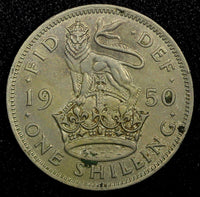 Great Britain George VI Copper-Nickel 1951 1 Shilling KM# 876  (24 210)