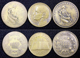 BRAZIL Aluminum-Bronze LOT OF 3 COINS 1924,1925,1938 1000 Reis KM# 525, 541 (8)