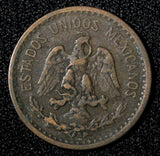 Mexico ESTADOS UNIDOS MEXICANOS Bronze 1906 1 Centavo Wide date KM# 415 (442)