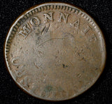 French States ANTWERP Napoleon I Bronze 1814 R 10 Centimes SCARCE KM# 5.3 (864)