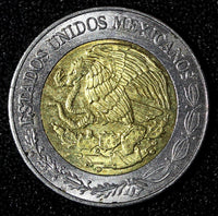 Mexico ESTADOS UNIDOS MEXICANOS Bimetallic 2015 1 Peso KM# 603 (27 997)