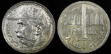 Brazil Silver 1935 2000 Reis Duke of Caxias 1 YEAR TYPE KM# 535 (25 136)