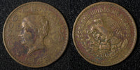 Mexico ESTADOS UNIDOS MEXICANOS Bronze 1943 5 Centavos WWII ISSUE KM# 424 (931)