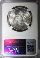 Luxembourg Charlotte Silver 1963 100 Francs NGC MS65 Millennium KM# 52 (011)