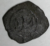SICILY Italian states Manfred (1258-1266) Billon 1 Denaro 0.49g.Spahr-204 (662)