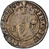 IRELAND Henry VIII Silver (1540) Groat CROWN PCGS VF35 SCARCE S-6474 (553)