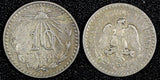 MEXICO Silver 1919 M 10 Centavos 1 YEAR TYPE KM# 429 (27 290)