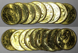 SAN MARINO 2000 20 Lire Solidarity Mint-28 000 UNC KM# 400 RANDOM PICK (1 Coin)