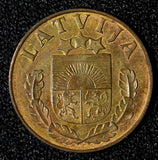Latvia Bronze 1939 1 Santims KM# 10 (28 644)