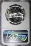 Turkey Silver PROOF 1970 25 Lira NGC MS67 Ankara TOP GRADED FLASHY KM# 897 (015)