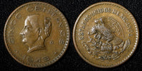 Mexico Bronze 1943 5 Centavos Josefa Ortiz de Domínguez KM# 424 (27 432)