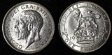 Great Britain George V Silver 1926 1 Shilling Last Year aUNC KM# 816a (28 316)
