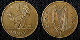 Ireland Republic Bronze 1952 1 Penny Hen with chicks KM# 11 (28 994)