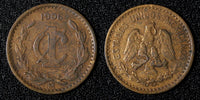 Mexico ESTADOS UNIDOS MEXICANOS Bronze 1906 1 Centavo narrow date KM# 415 (873)