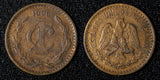Mexico ESTADOS UNIDOS MEXICANOS Bronze 1906 1 Centavo narrow date KM# 415 (873)