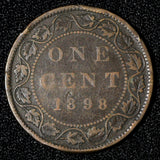 Canada Victoria Bronze 1898 1 Cent KM# 7   (28 842)
